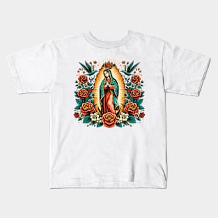 Virgen de Guadalupe Kids T-Shirt